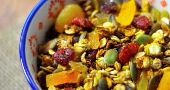 Granola ou Muesli maison… histoire de commencer la journée du bon pied!