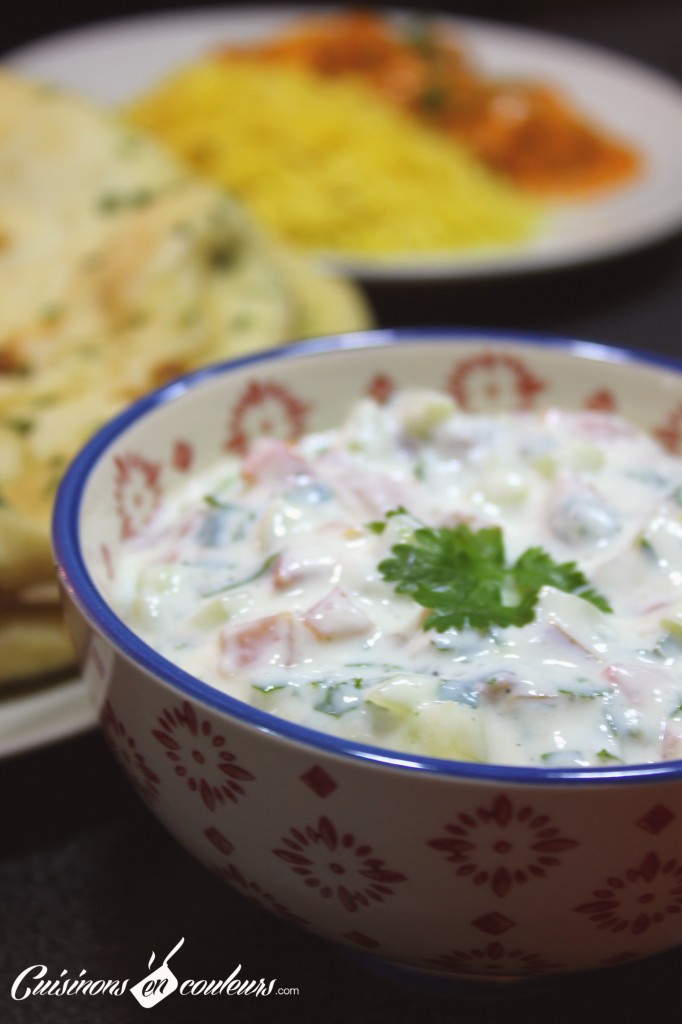 raita concombre
