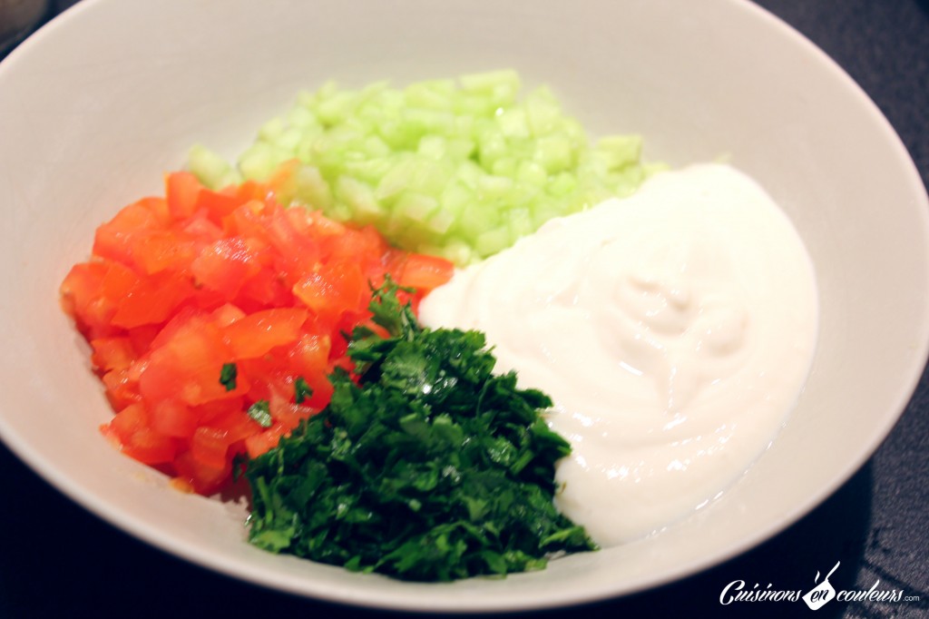 raita tomate