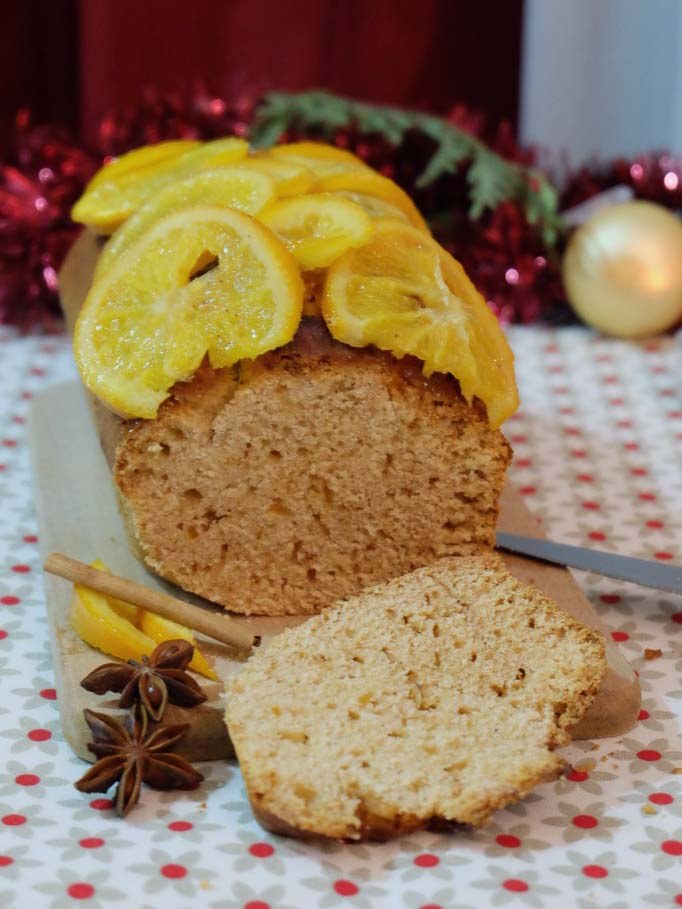 Cake façon pain d’épices à la confiture d’oranges amères