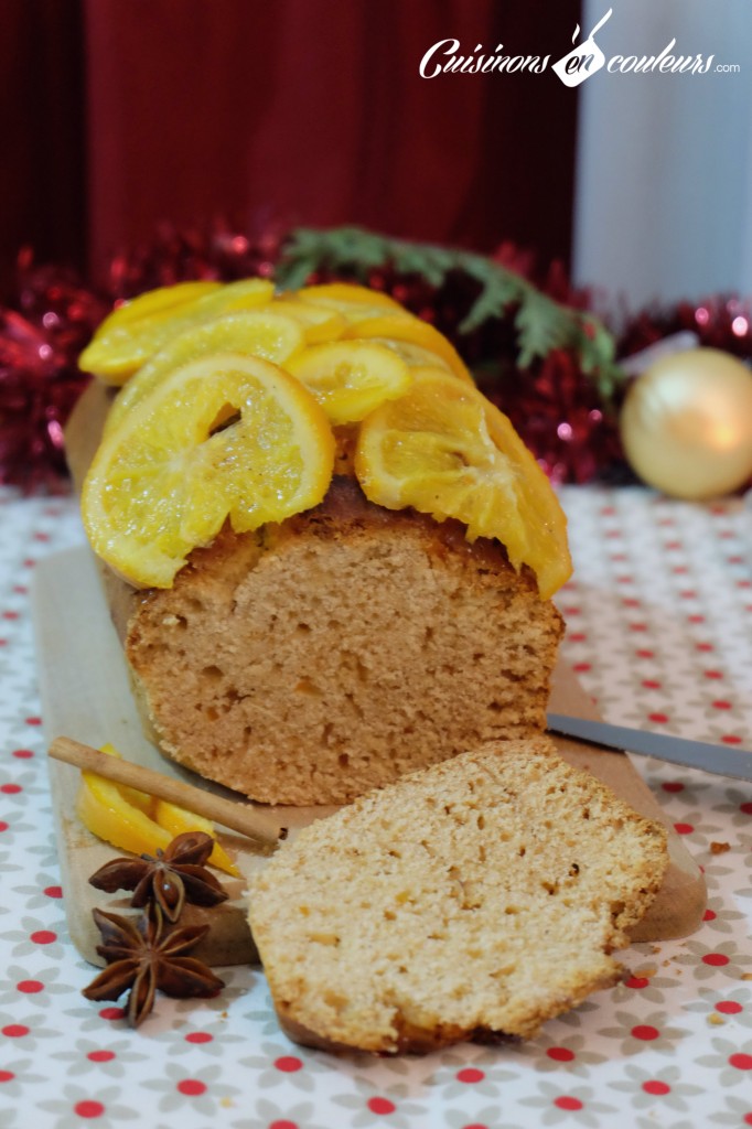 cake aux epices de noel