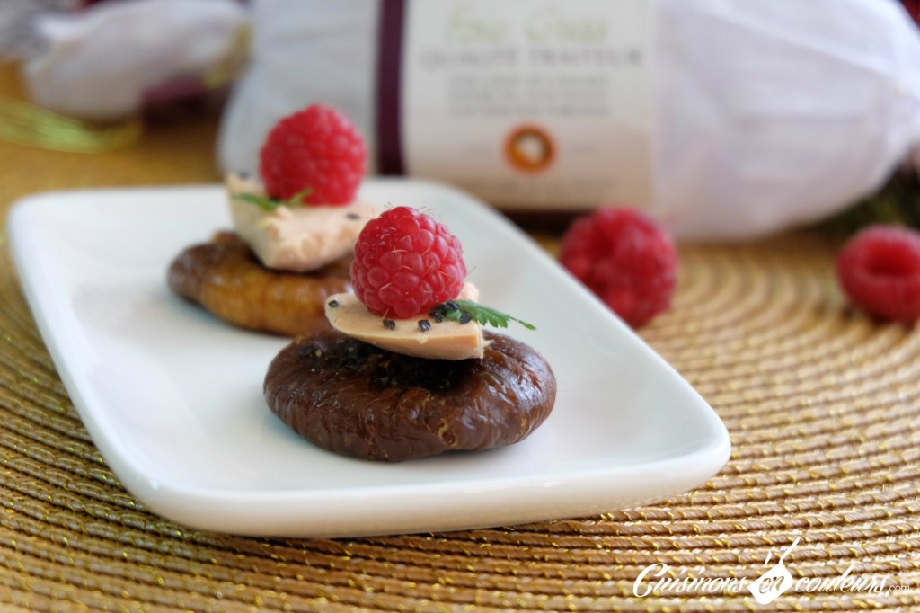 foie gras framboise figues