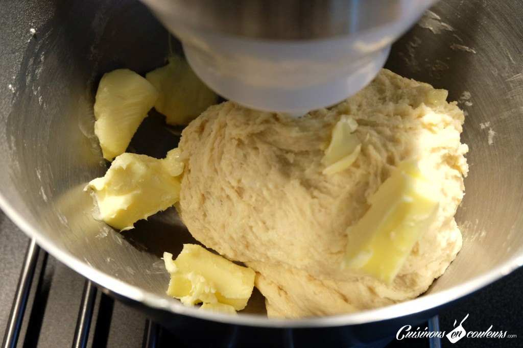 pate décolée des parois brioche