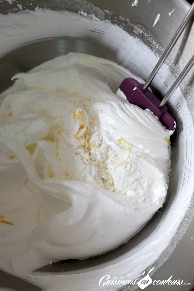 preparation meringue