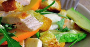 salade-poulet-kaki-351x185 - Cuisinons En Couleurs