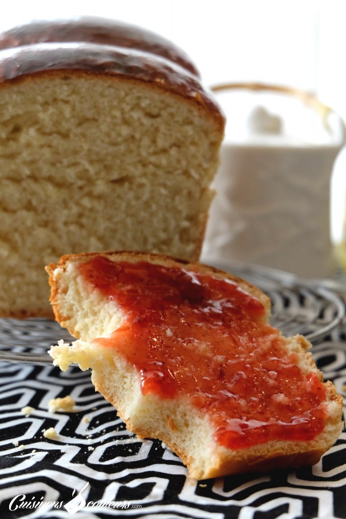 tranche de brioche maison