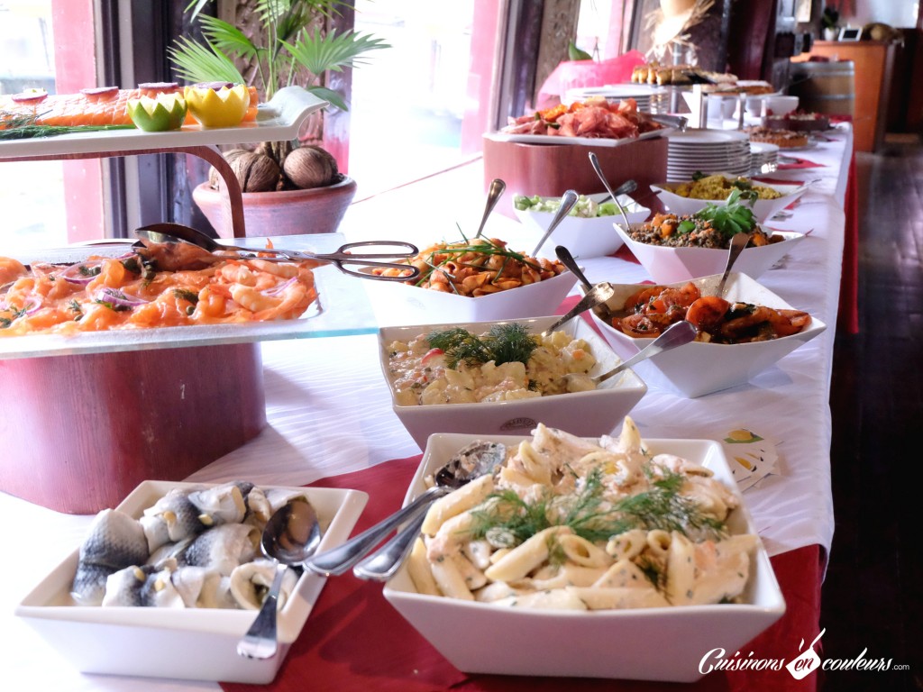 Buffet Salé au Galion Paris 16ème