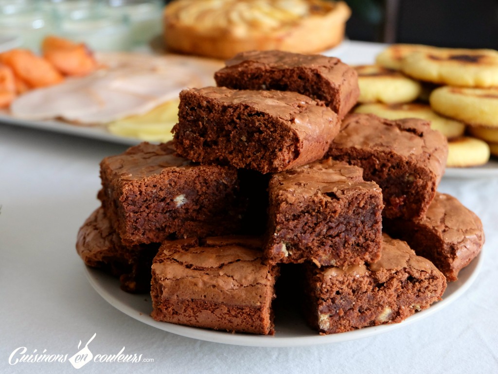 brownie-trop-facile-à-réaliser-1024x769 - Brownie intensément chocolaté !