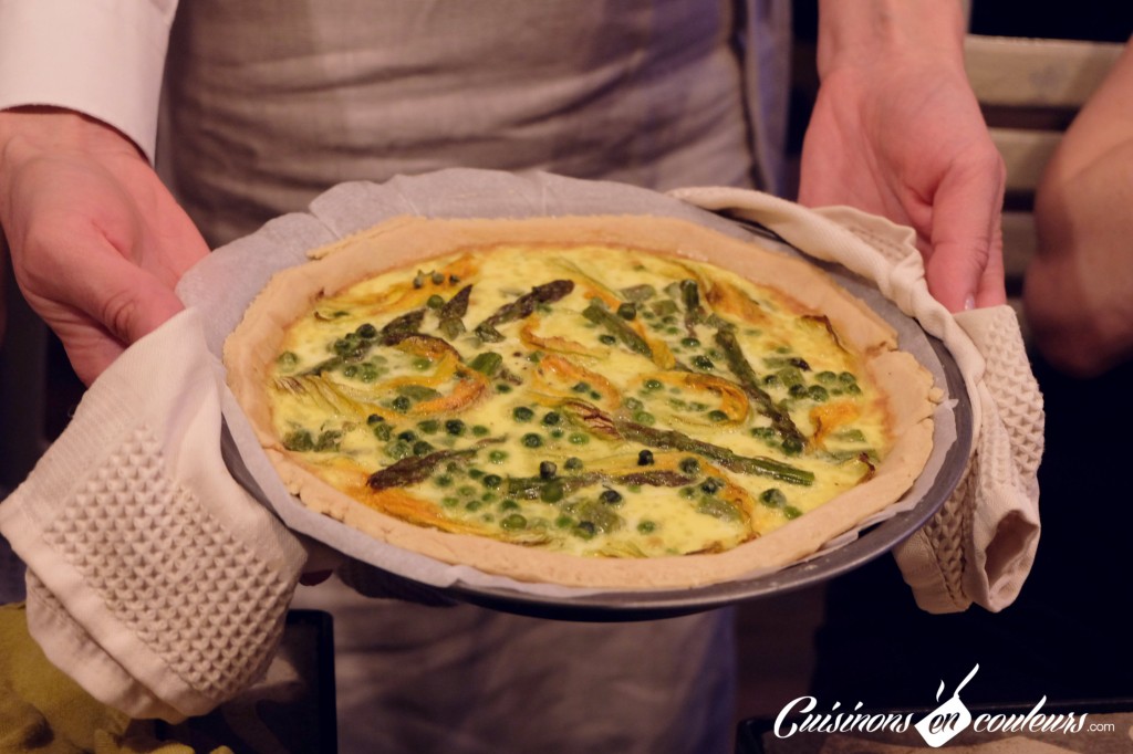 Quiche aux asperges