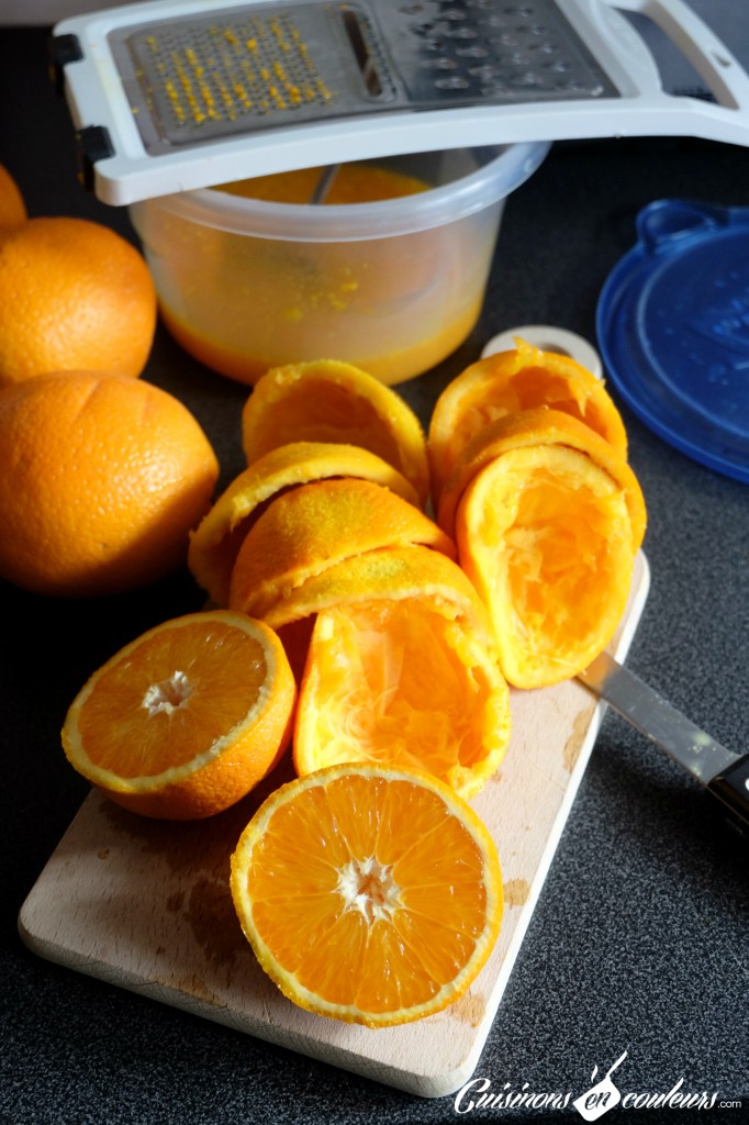 Préparation de l'orangeade