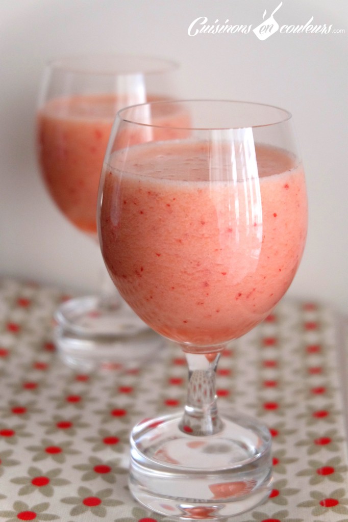 Smoothie Pêches Orange
