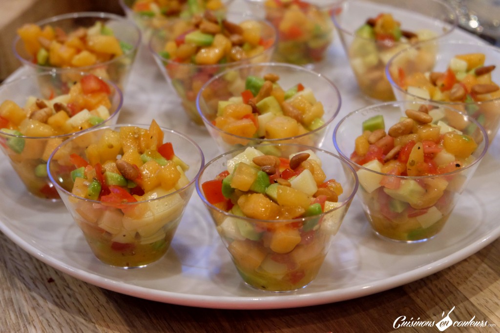 Verrine melon merzer avocat