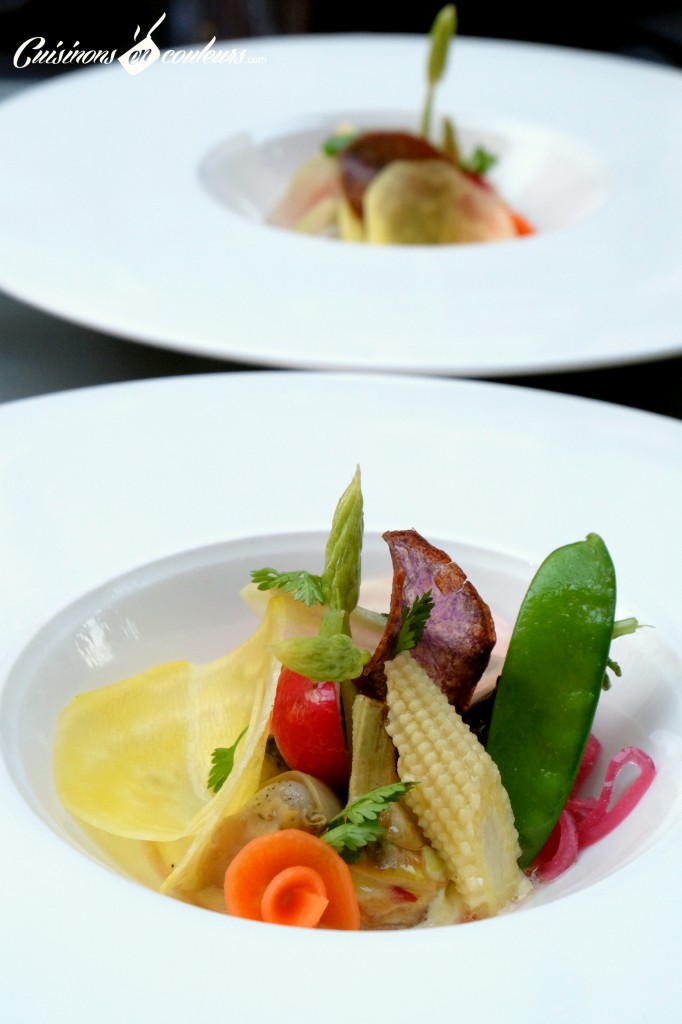 Aïoli, bulot, légumes croquants - Pas Sage Paris