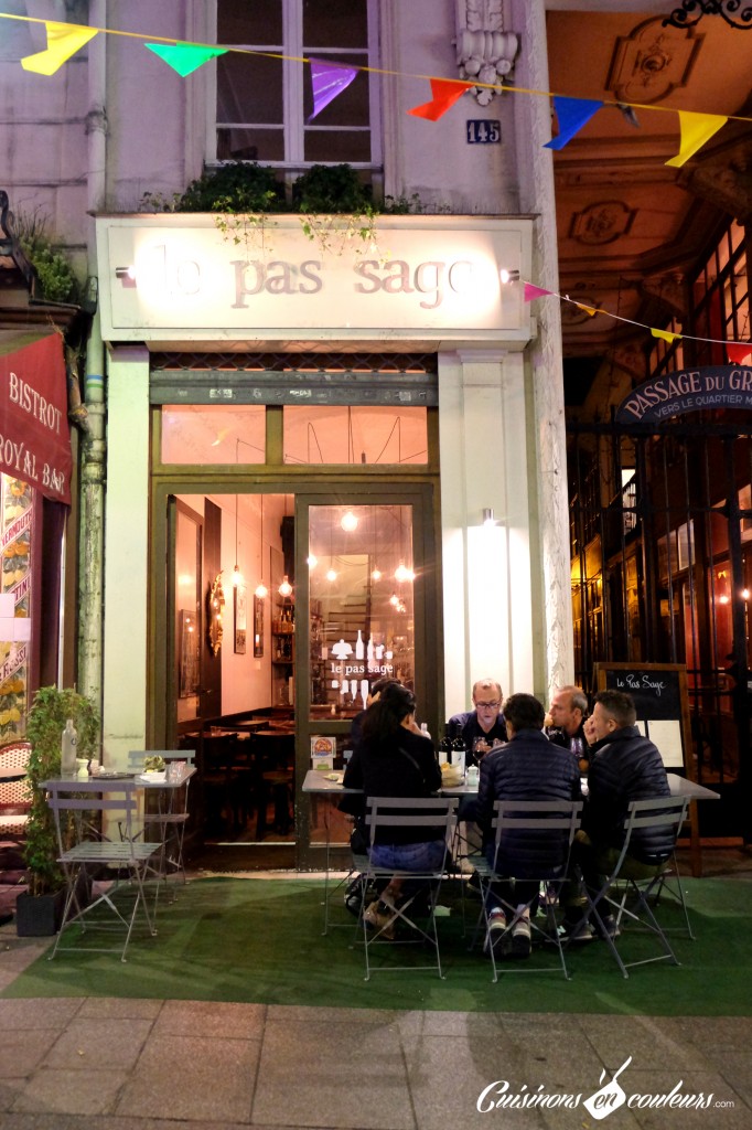 Le Pas Sage - Restaurant au Passage du Grand Cerf Paris