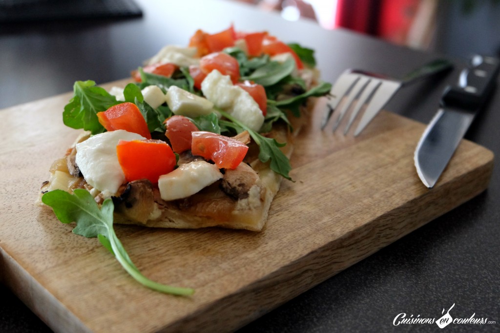 Pizza-chaud-froid-aux-champignons-1024x682 - Pizza aux champignons et aux oignons caramélisés