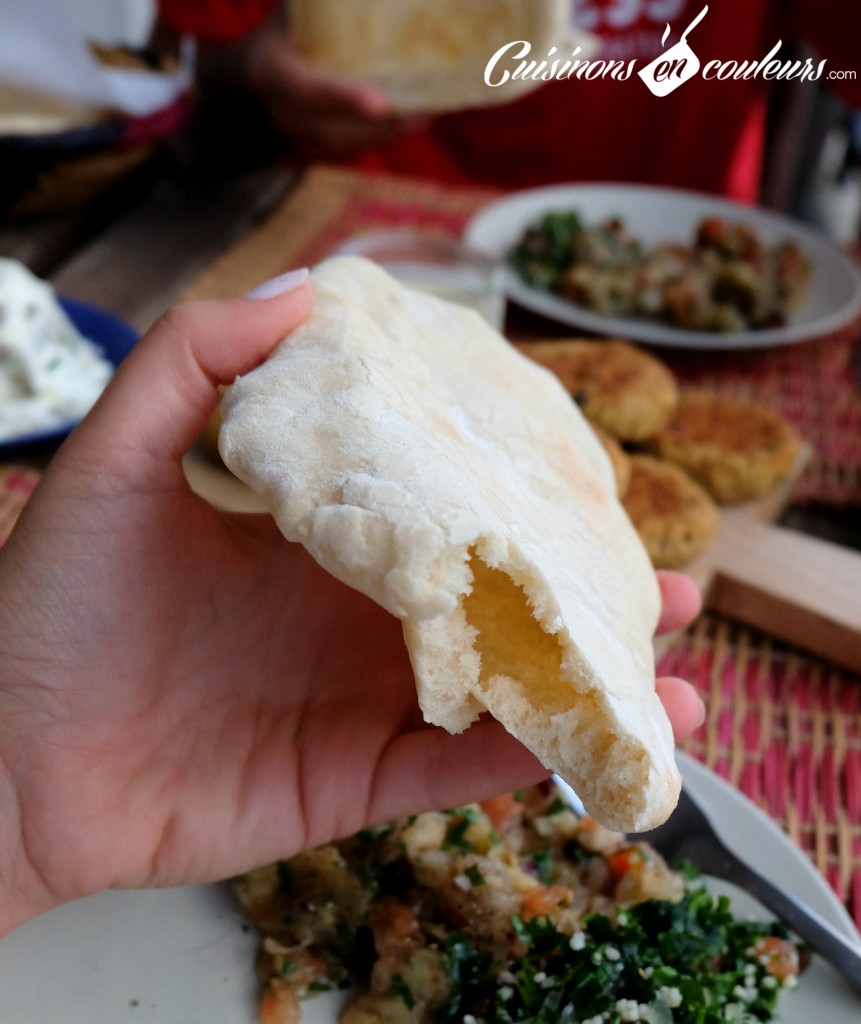 Pain Pita - Intérieur
