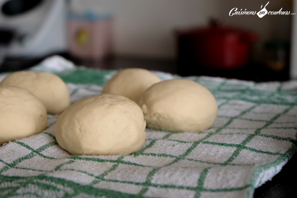 Pain pita - Repos de la pâte