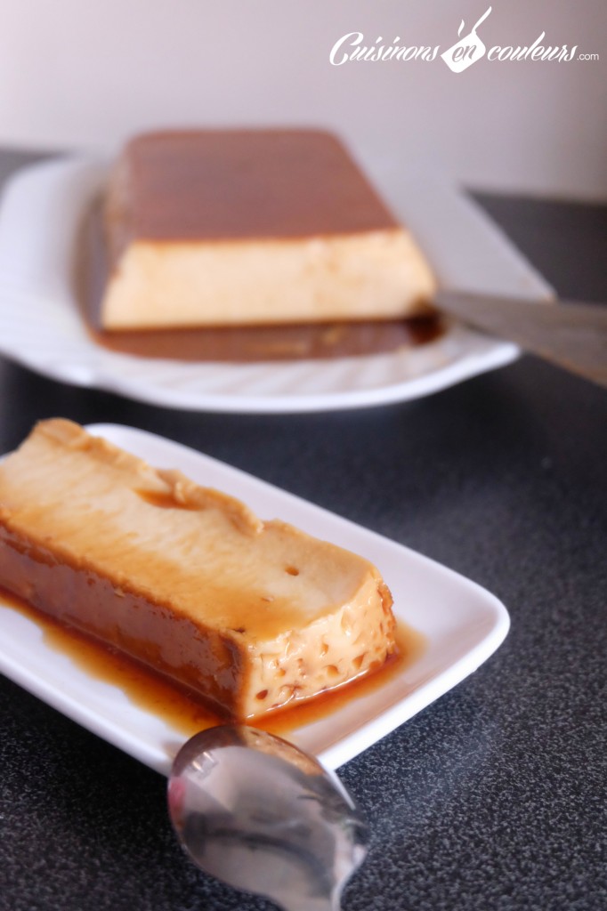 Creme renversee au caramel