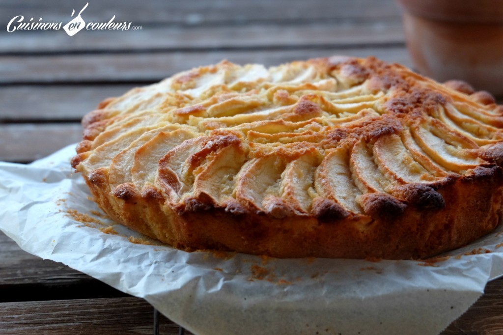 Gateau tarte aux pommes