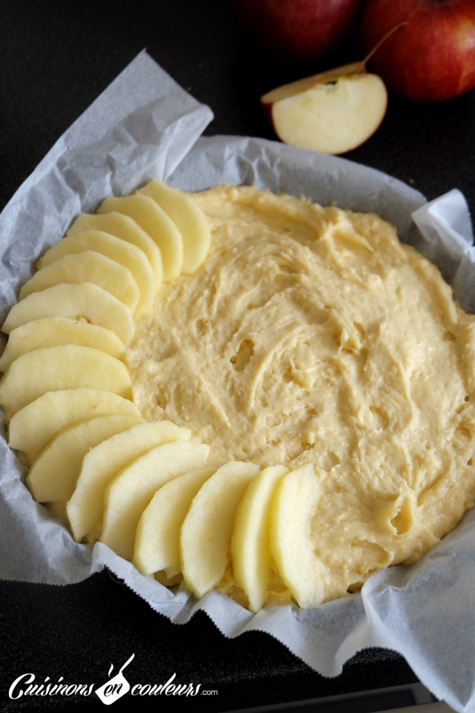 Tarte-G%C3%A2teau-aux-pommes-682x1024 - Mi gâteau, mi tarte... fondant aux pommes Gala