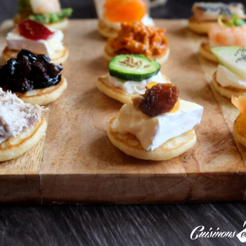 12 id&eacute;es de garnitures pour vos blinis