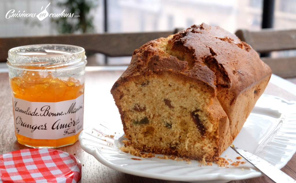 Cake aux fruits et a la confiture