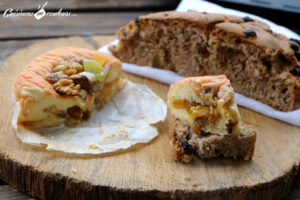 Epoisse Berthaut farcie aux fruits secs