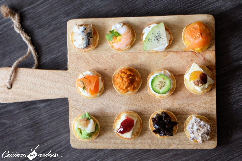 Garniture blinis
