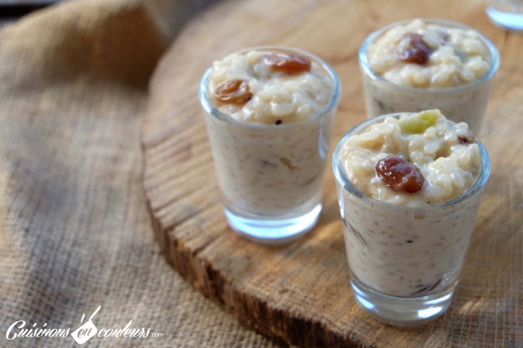 Riz au lait Noel