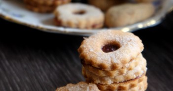 Sablés à la confiture de fraises