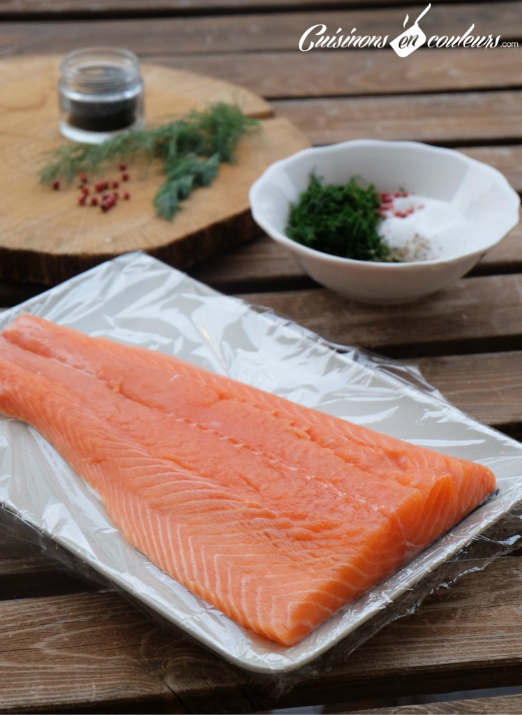 saumon gravlax