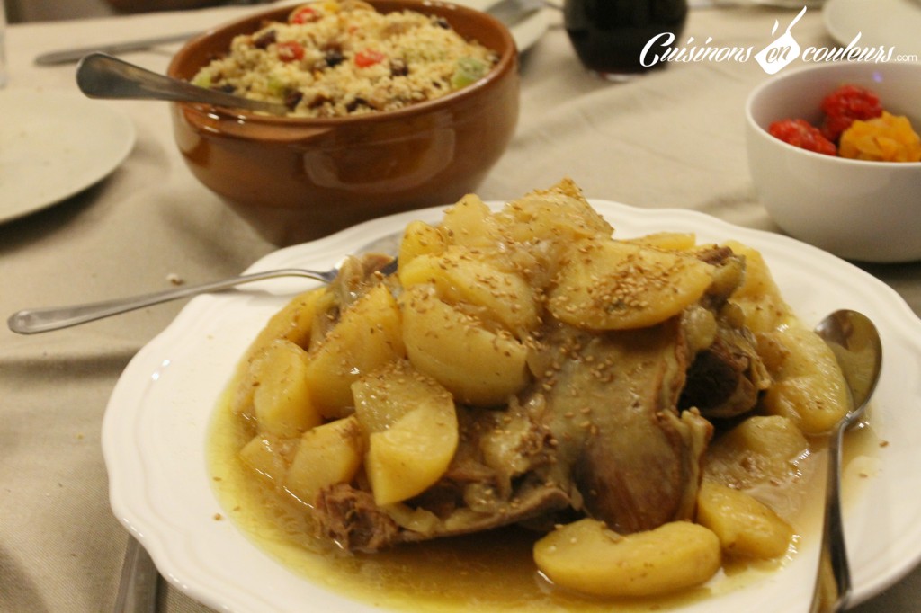 tajine aux pommes