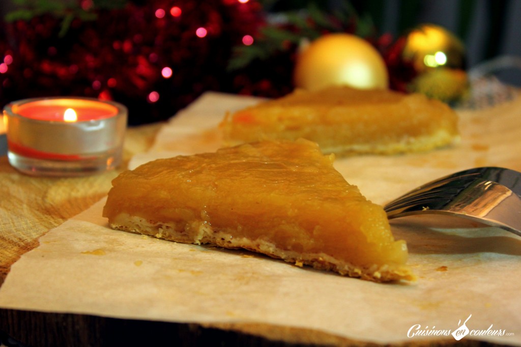 tarte aux pommes legere