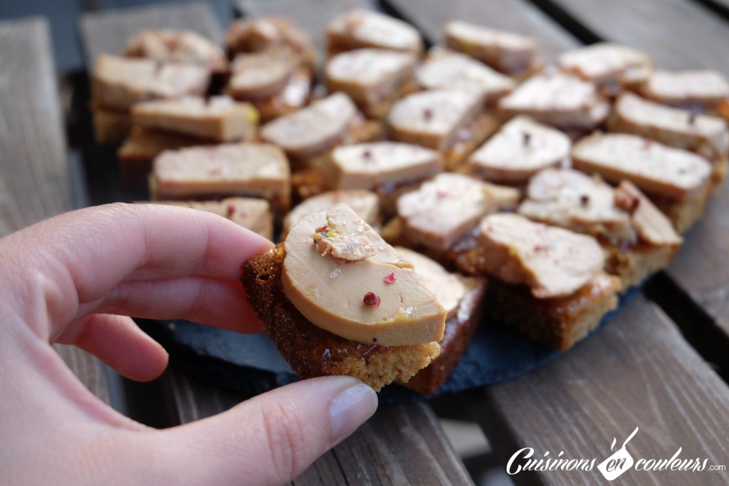 Foie gras et gelee de coing