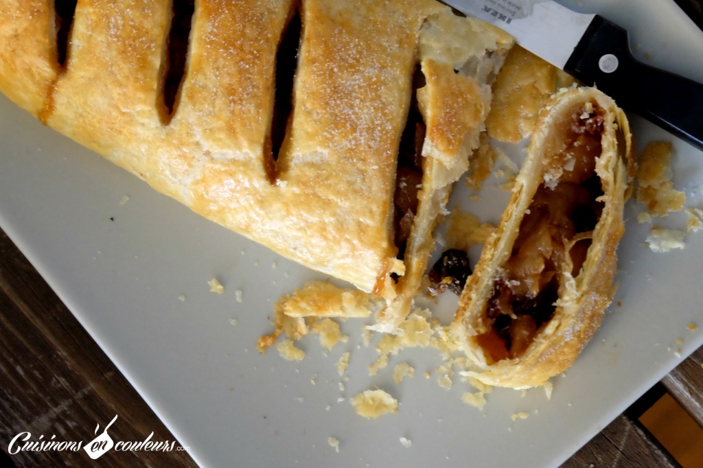 Strudel aux Pommes - Tranche
