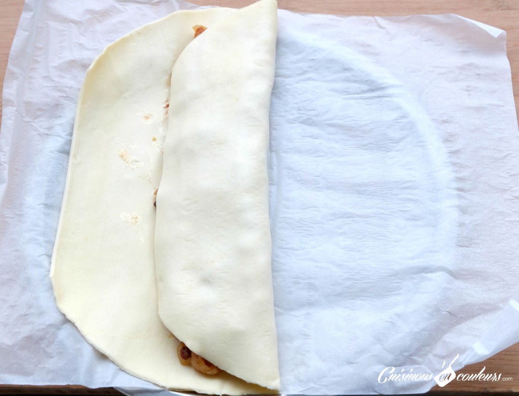 Strudel aux pommes - Preparation