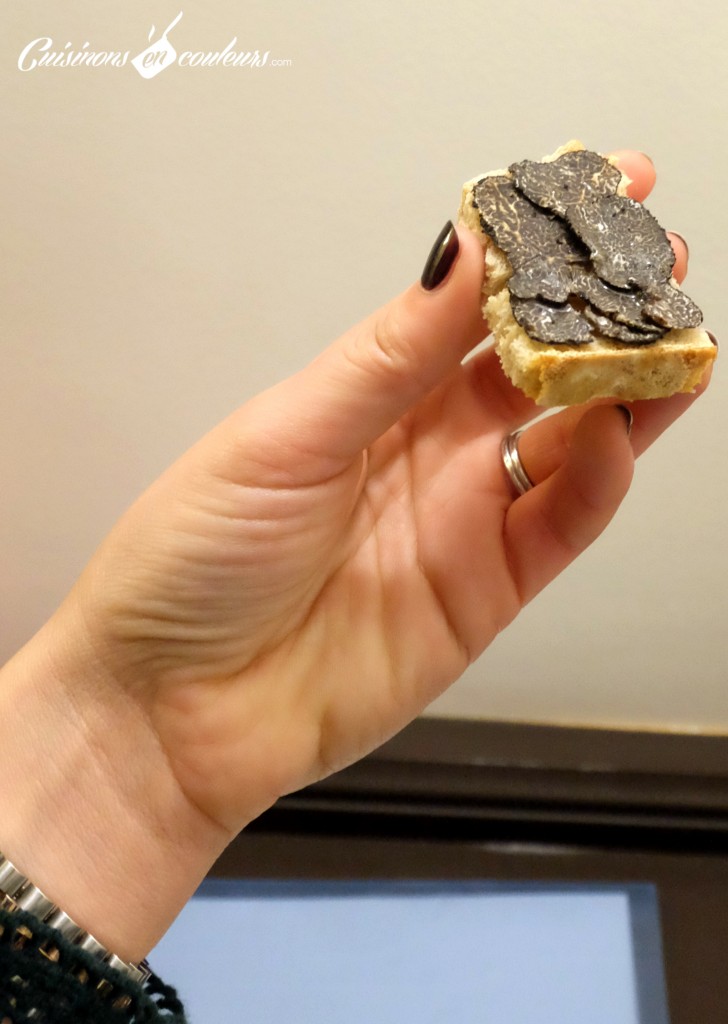 Tartine de truffes