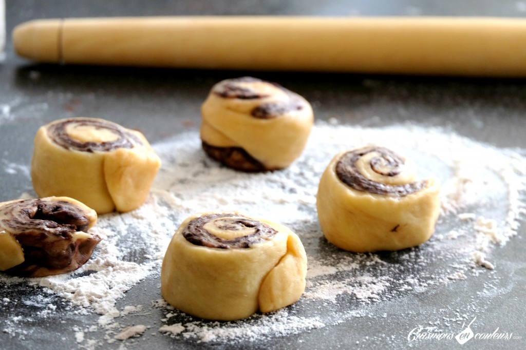 Escargots brioches chocolat