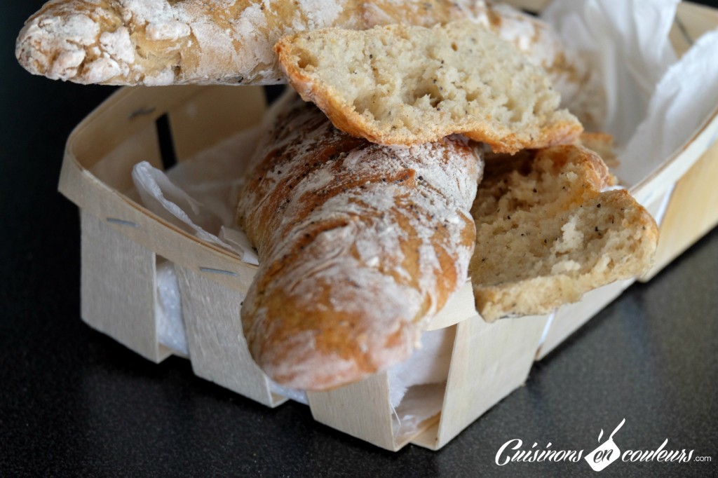 pain-baguette-1024x682 - Baguettes sans pétrissage