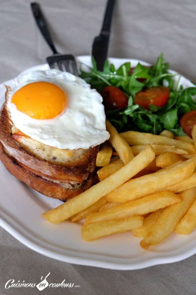 Croque-Madame à la béchamel - Cuisinons En Couleurs