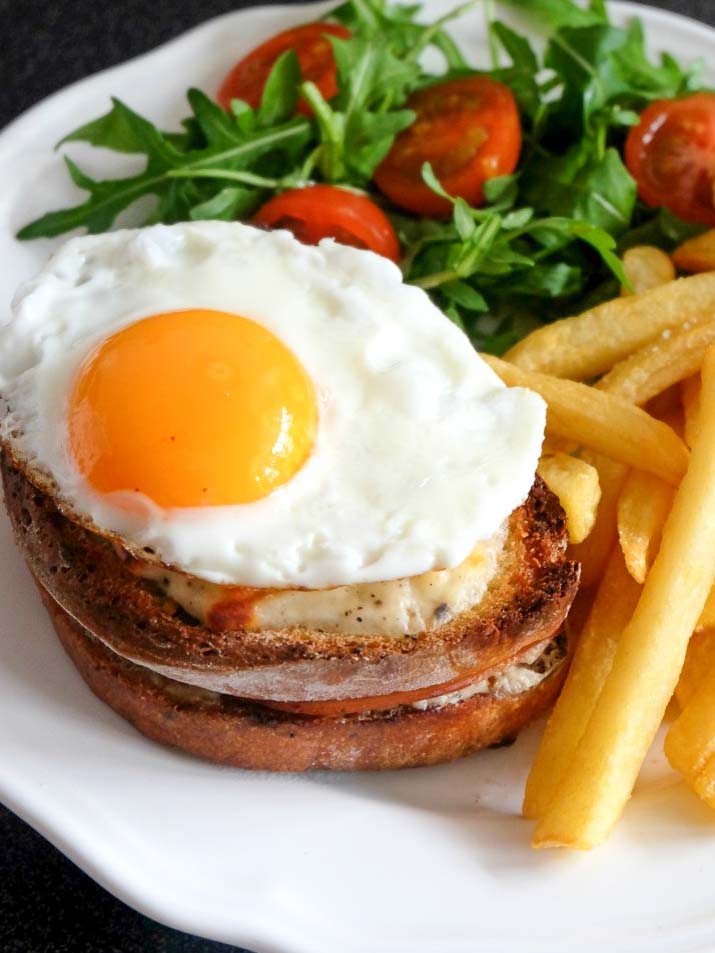 Croque-Madame à la béchamel