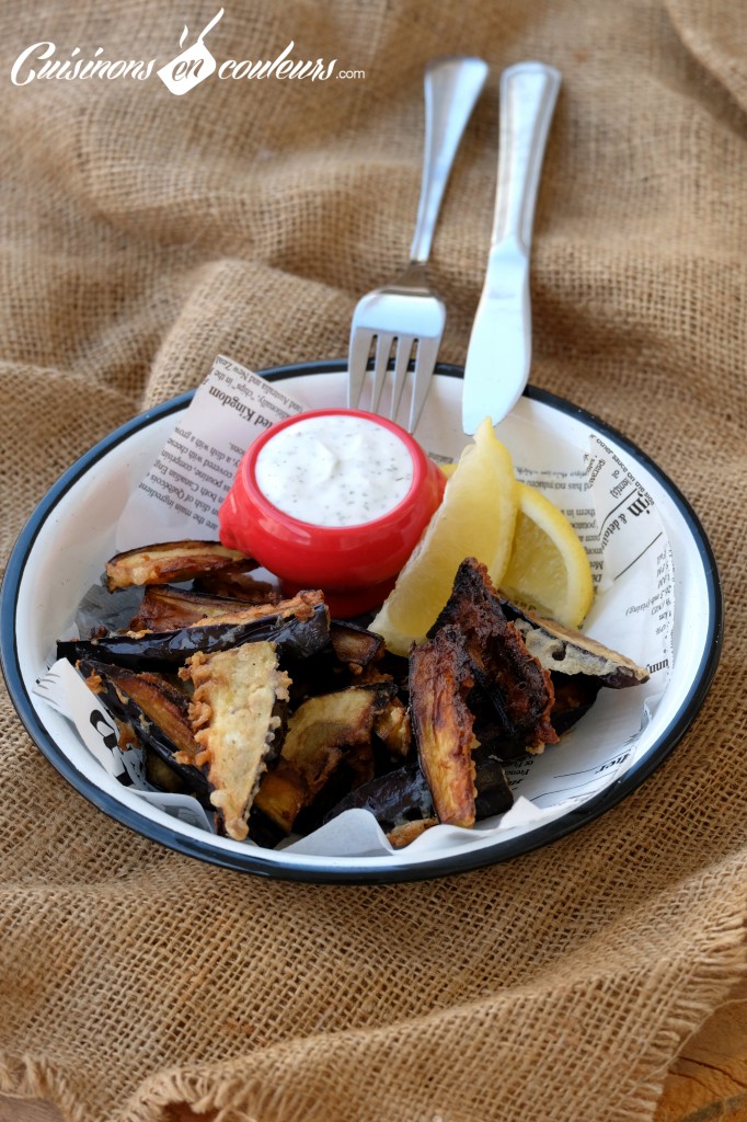 Beignets d'aubergine
