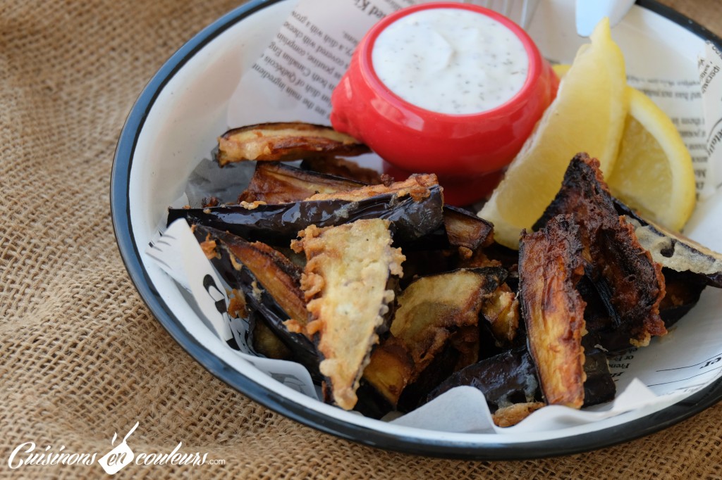 Cuisinons En Couleurs - Beignets aubergines