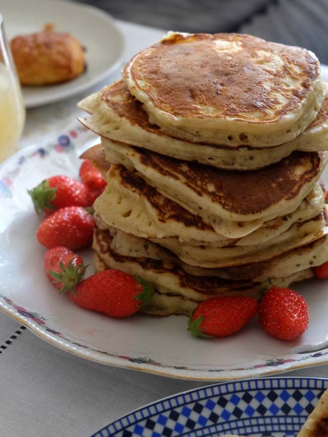 Les pancakes fondants de Martha Stewart