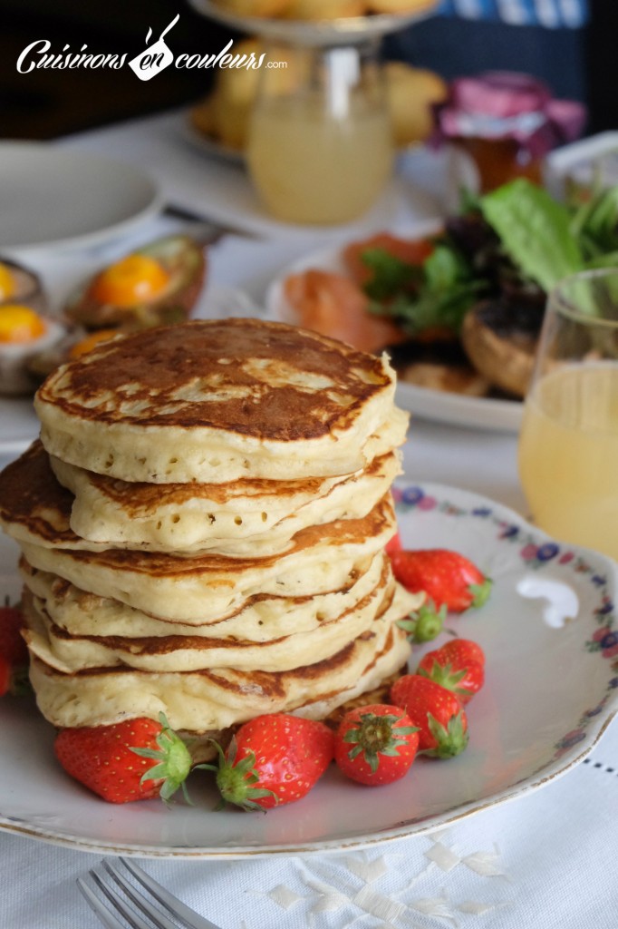 Pancakes (Recette Martha Stewart)