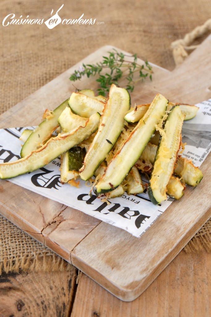 Courgettes roties
