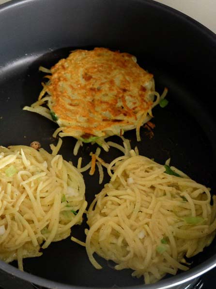 Röstis de pommes de terre