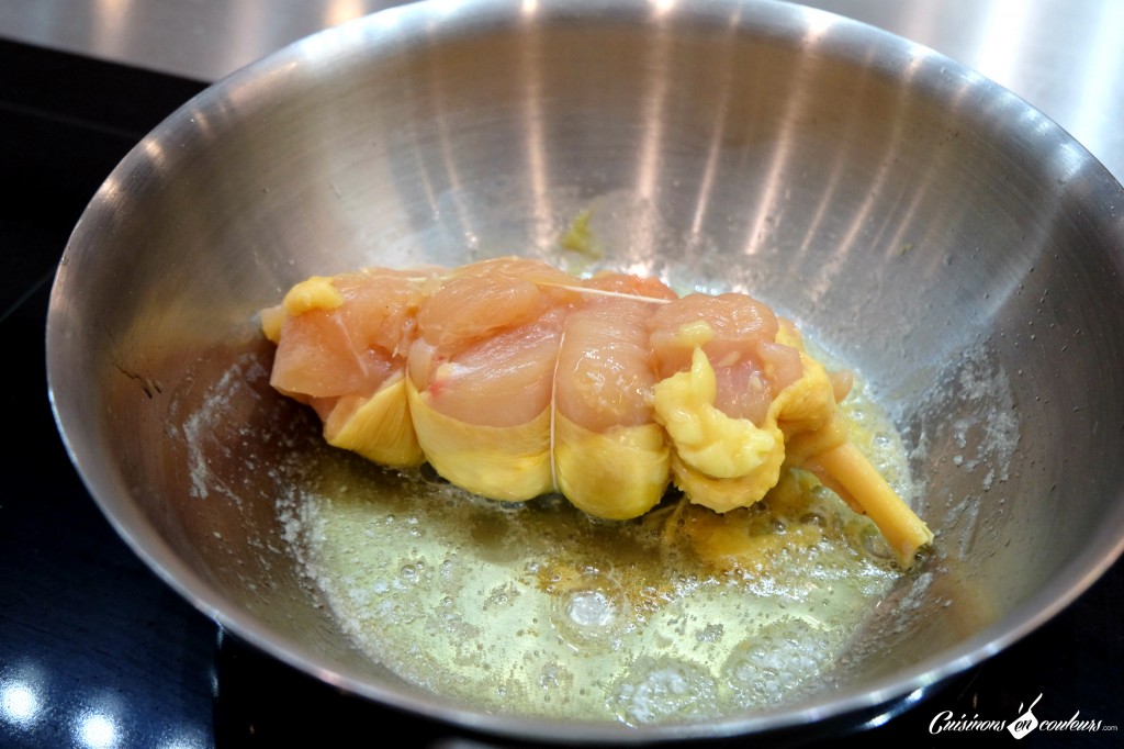 Poulet a la moutarde