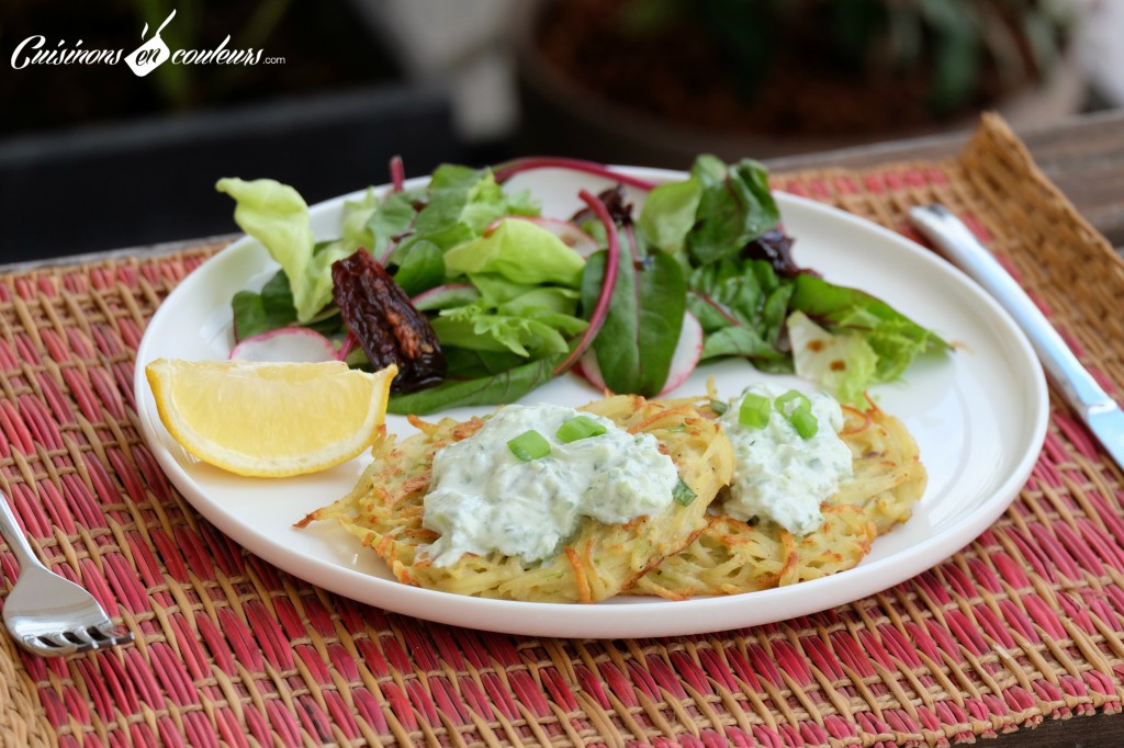Rostis de pommes de terre