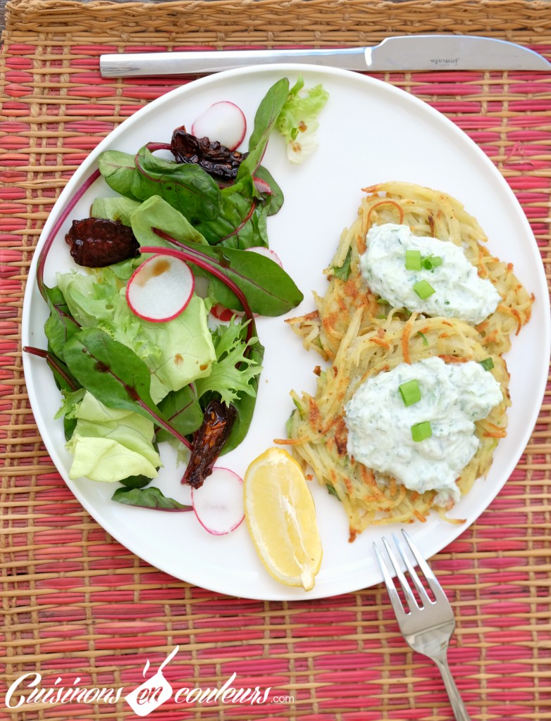 Rostis pour un dejeuner rapide